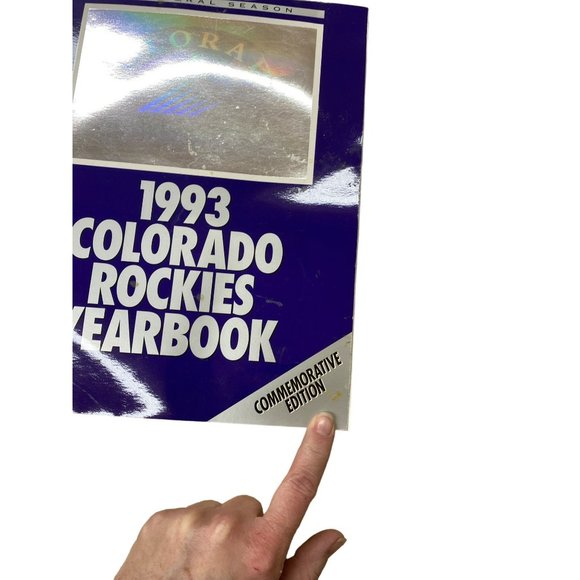 AS IS 1993 Colorado Rockies yearbook - Picture 3 of 6